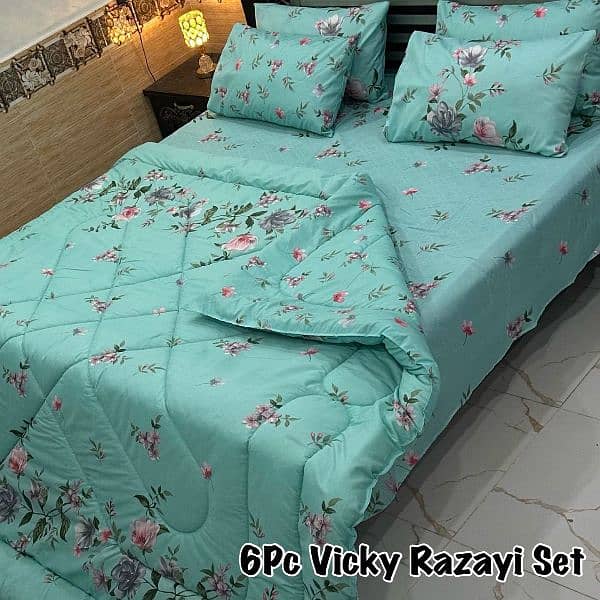 6 piece Vicky razai set 8