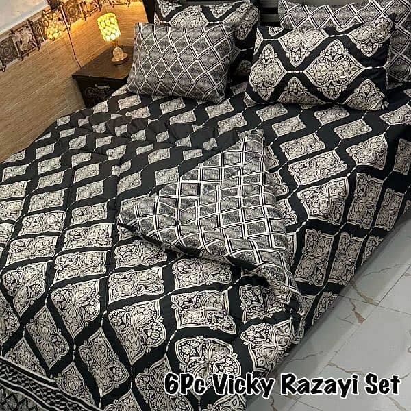 6 piece Vicky razai set 9