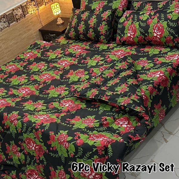 6 piece Vicky razai set 11