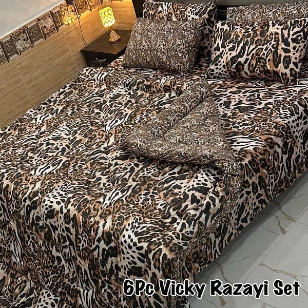 6 piece Vicky razai set 18