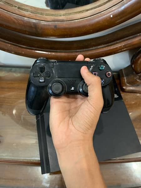 PS4 WITH ONE ORIGINAL CONTROLLER 7