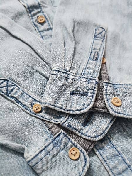 original H & M boys denim shirt 3