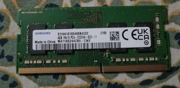 Samsung 4GB DDR4 3200MHz laptop RAM