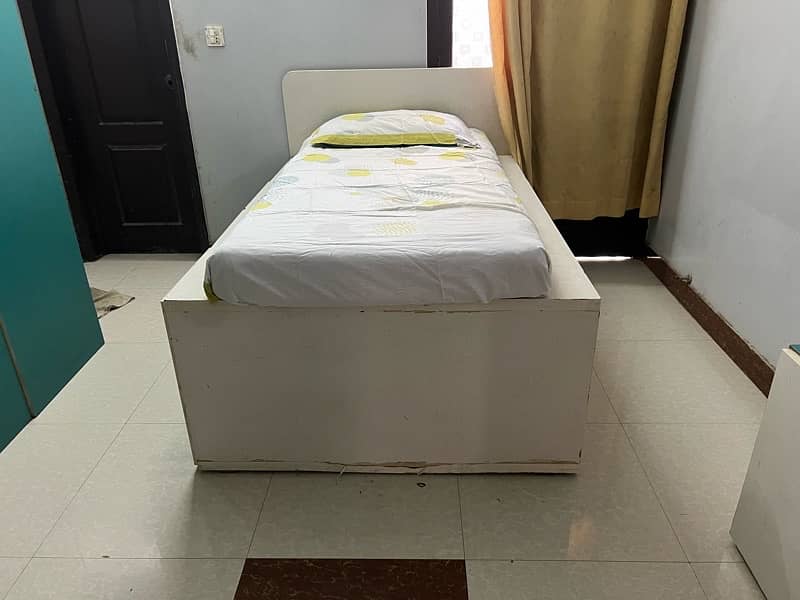 tectile wooden storage bed 1