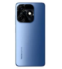 Tecno spark 20c used mobile 4 months price 27000  = 03421047947