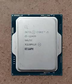 Intel core i5 1 2 4 0 0 chip processor tray only