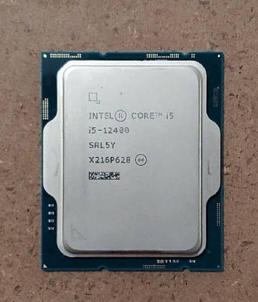 Intel core i5 1 2 4 0 0 chip processor tray only 0