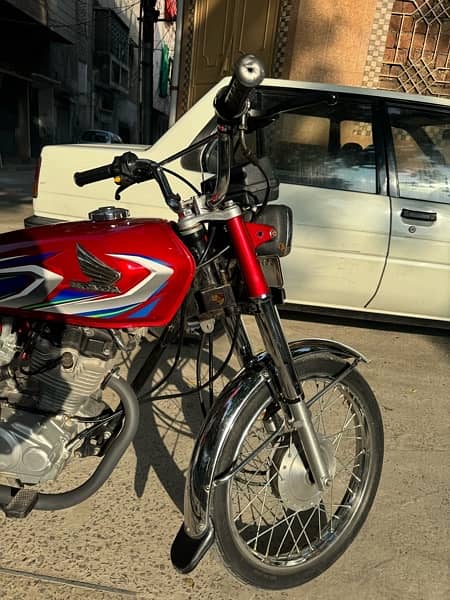 Honda CG 125 Red 2