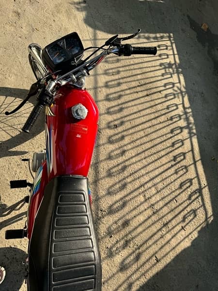 Honda CG 125 Red 6