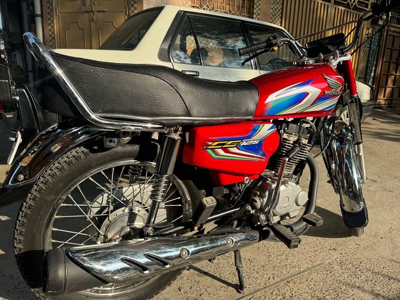 Honda CG 125 Red 7