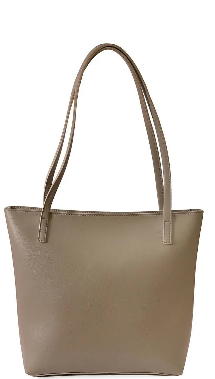 Grey tote bag 0