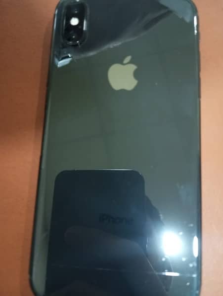 Iphone X; PTA APPROVED ; only one hand used 9