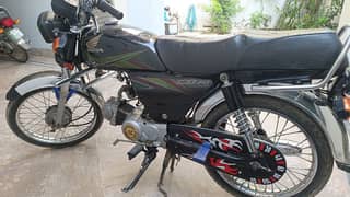 Honda CD 70 2019 black All ok urgent sale