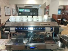 Conti Commercial Coffee Machine with Grinder. WhatsApp: 03333579551