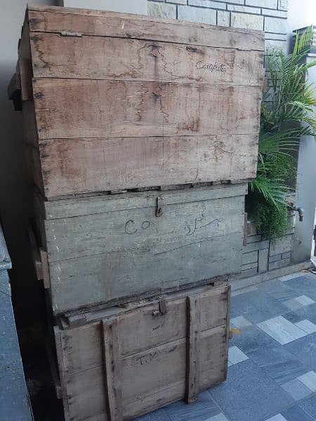 wooden boxes for packing. sold 0