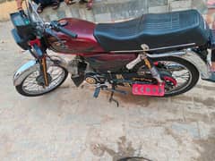 united 70cc bike