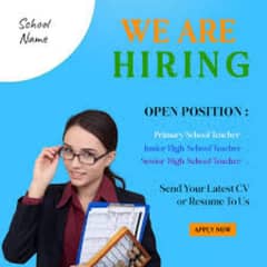 School Teachers Required