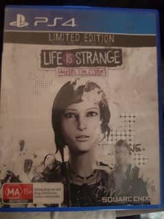 Life is strange Ps4 game 0