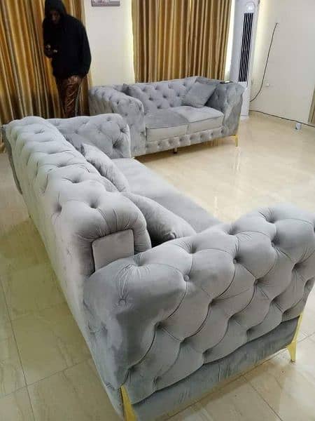 New sofa \ L shape sofa \ sofa Kambed \ sofa repairing \ cover change 12