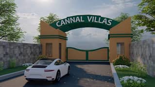 5+5 Marla pair plot available for sale Canal villas Canal Road fsd