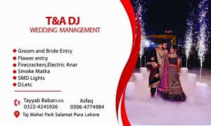 Bridal and groom Entry