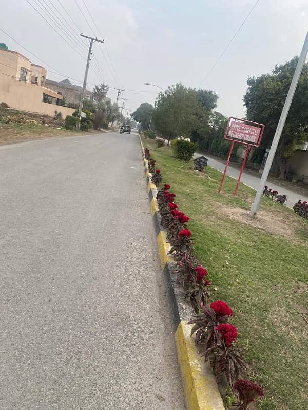 24 Marla Corner Plot Available For Sale In Raza Garden Canal Road Fsd 5