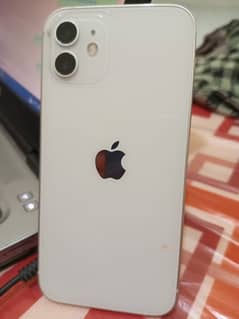 I phone 12   128gb  gv white colour 100 health with box 10 /10