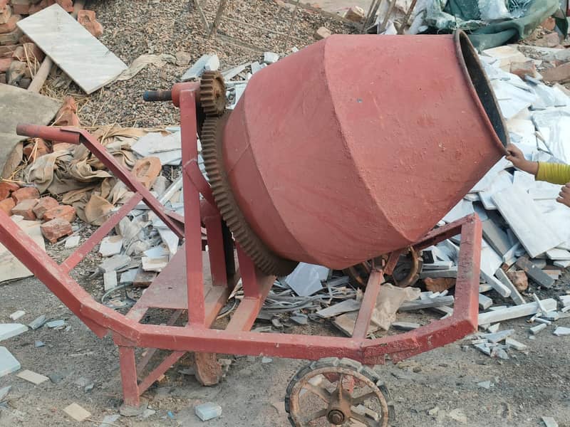 Cement Mixing Machine with handle 0