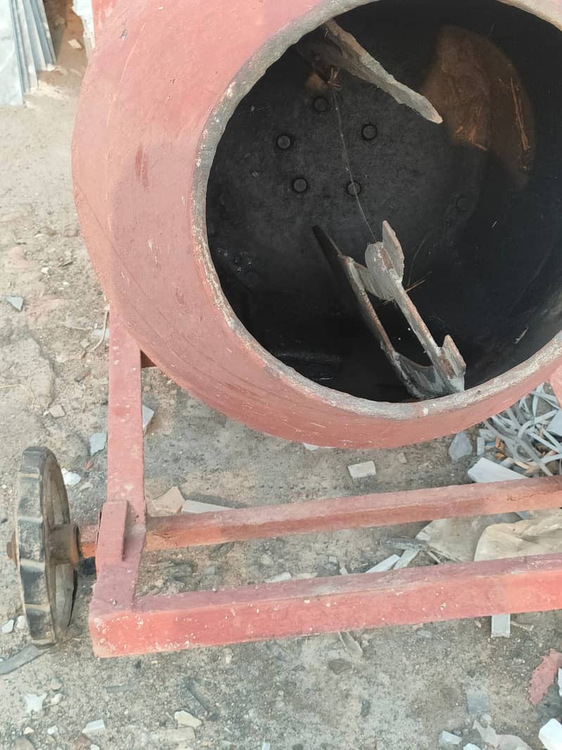 Cement Mixing Machine with handle 2