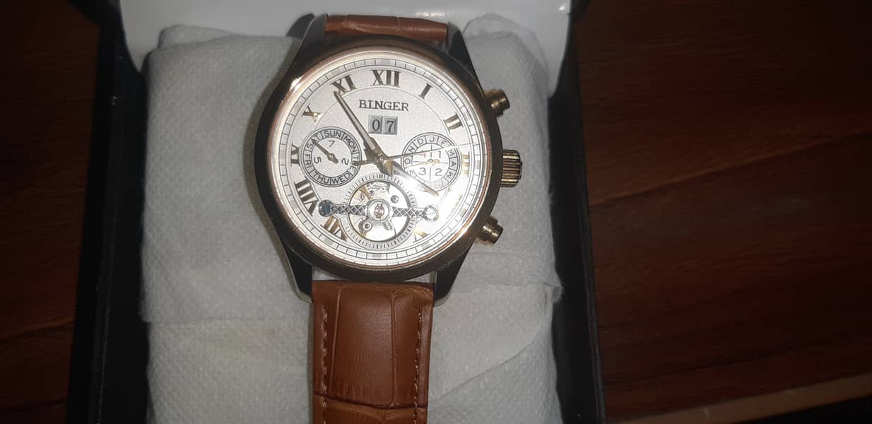 Binger Swiss automatic wrist watch 2