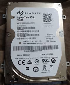 500 GB Thin Hard Disk Drive (HDD)