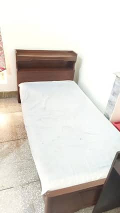 2 single bed with mattress