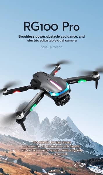 RG100 Professional Drone Camera, Auto Stable Drone 4