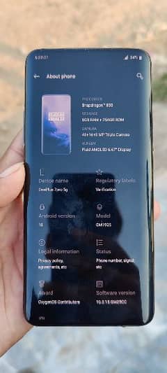 OnePlus 7pro 5G single sim