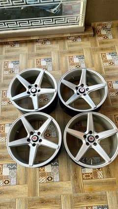 Vossen Cv3 18 inch Alloy Rims With Tyres 114pcd