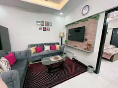 Beautiful Luxury 1 Bed 1Bath Tv Lounge Kitchen Car Parking Apartment Available for Rent in Capital Residentia