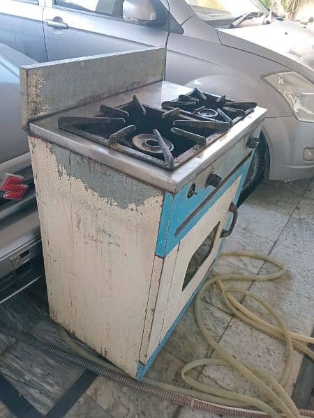 Cooking Range Gas Stove With Baking Oven 3