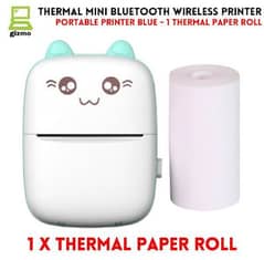 mini printer wireless printer Bluetooth printer