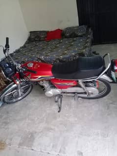 Honda CG125 bike Multan number