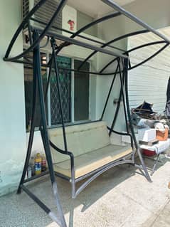 Antique 2 Seater Iron Swing | Outdoor swing | Iron swing