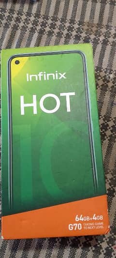 Infinix hot 10 ka box available