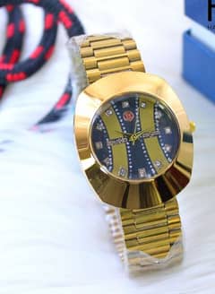 Gold Colour Men's Watch