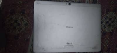 docomo tab in good condition for sale