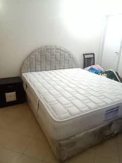 diamond Bed Set with Diamond Medicated Spring Mattress