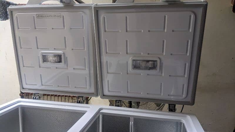 PEL double door freezer 10/10 3