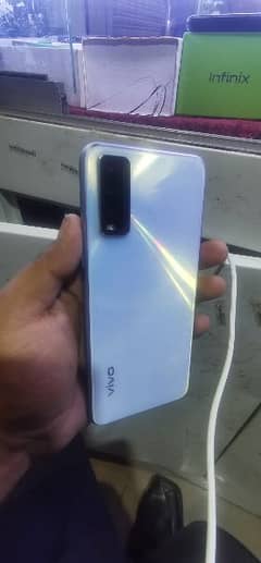 vivo y20 with box 4GB 64GB Total Jenian Set just Lcd me Thori Shad Ha