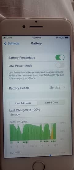 iPhone 7 32gb pta approved  battery health 68