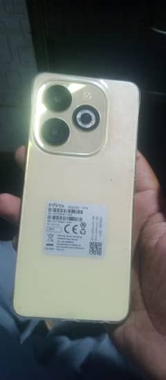 Infinix smart 8 pro 4+4 128 7 month warranty ma ha