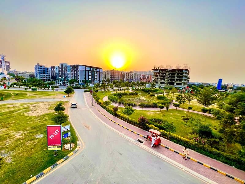 8 MARLA DOUBLE ROAD &PARKFACE PLOT FOR SALE IN C BLOCK FAISAL TOWN PHASE-1 23