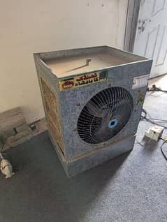 dc air cooler with splay